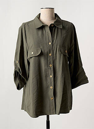 Chemisier vert HALOGENE pour femme