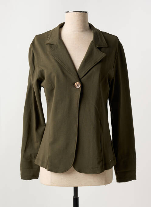 Blazer coupe cintrée vert EGO femme