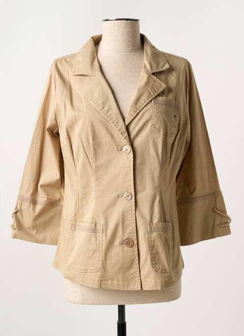 Blazer poches beige AGATHE & LOUISE femme