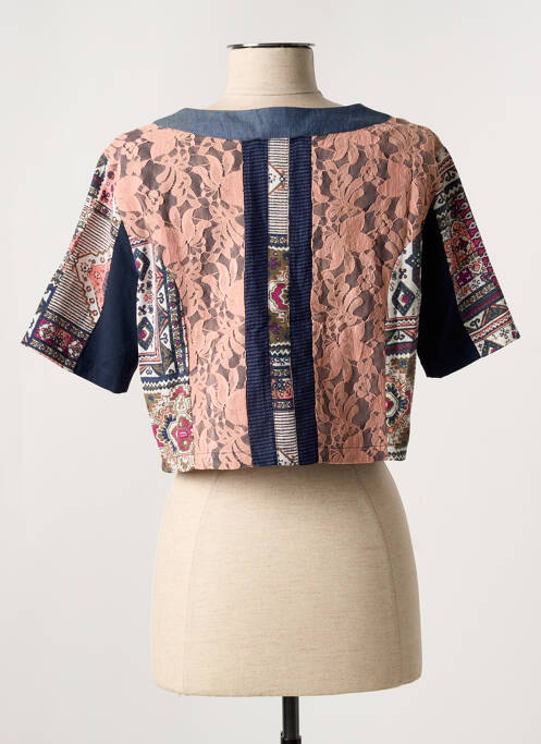 Boléro bleu FIGURE LIBRE pour femme