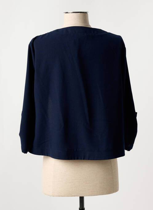 Boléro bleu HALOGENE femme