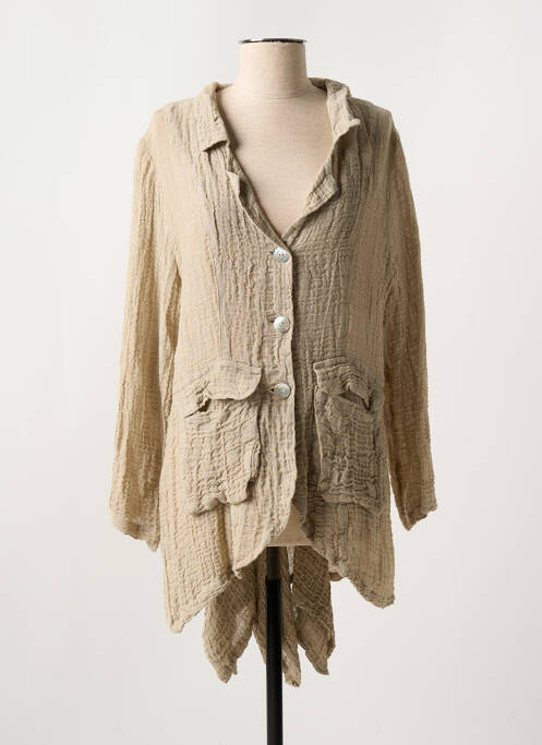 Veste casual beige MARILU pour femme