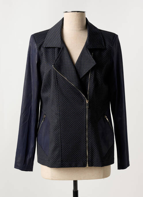 Veste casual bleu HALOGENE pour femme