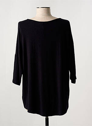 T-shirt manches 3/4 manches 3/4 noir EGO femme