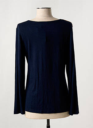T-shirt manches longues manches longues bleu COTE ANGLAISE femme