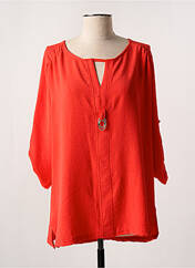 Blouse rouge HALOGENE pour femme seconde vue