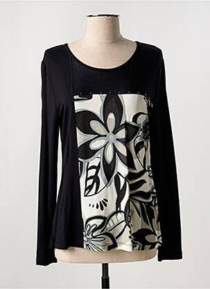 Top noir DOLCEZZA pour femme