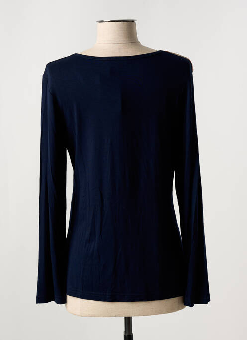T-shirt manches longues manches longues bleu COTE ANGLAISE femme