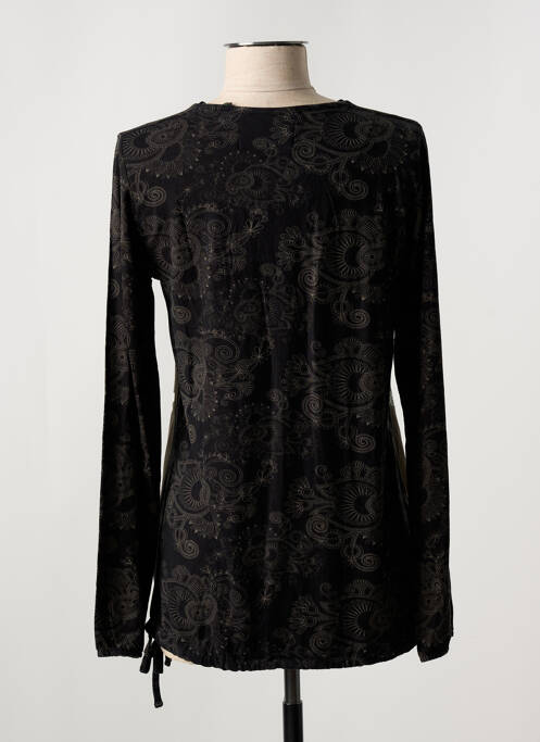 T-shirt noir SIDECAR pour femme