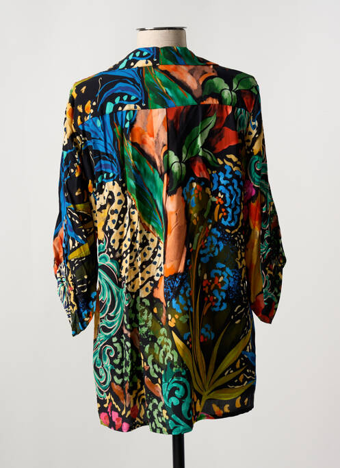 Tunique manches longues vert HALOGENE pour femme