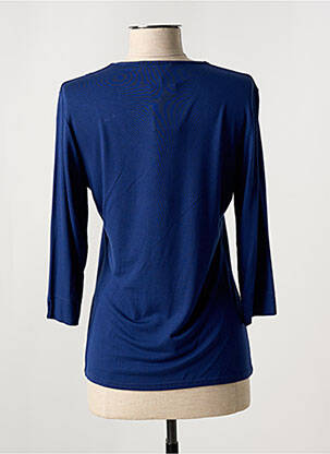 T-shirt manches 3/4 manches 3/4 bleu VANGO femme
