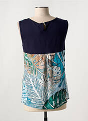 Débardeur bleu DOLCEZZA pour femme seconde vue