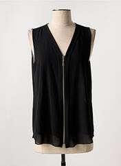 Gilet sans manche noir QUATTRO pour femme seconde vue