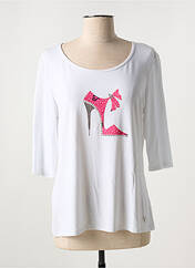 T-shirt blanc DIVAS pour femme seconde vue