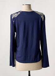 T-shirt bleu JEAN DELFIN pour femme seconde vue