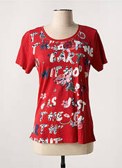 T-shirt rouge MISS SIDECAR pour femme seconde vue