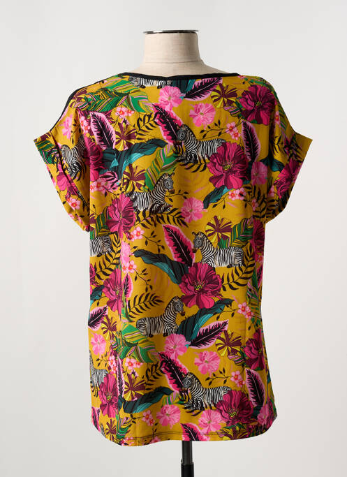 Blouse jaune MISS SIDECAR pour femme