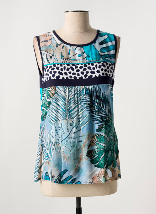 Débardeur bleu DOLCEZZA pour femme