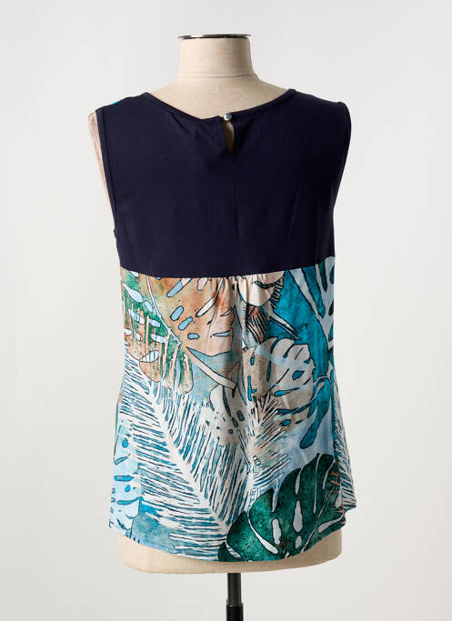 Débardeur bleu DOLCEZZA pour femme