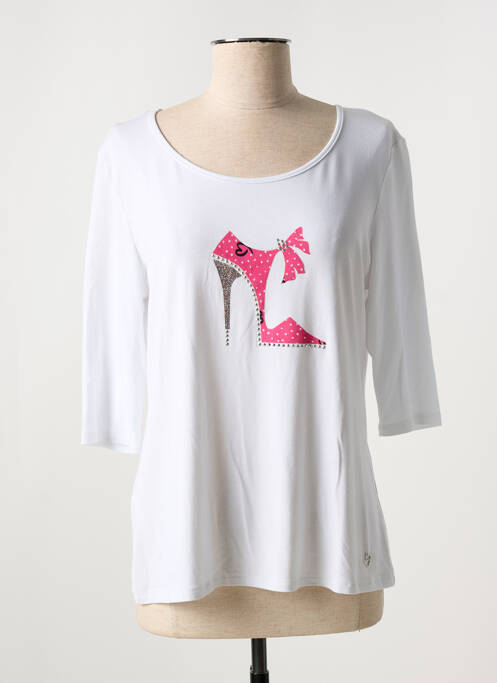 T-shirt blanc DIVAS pour femme