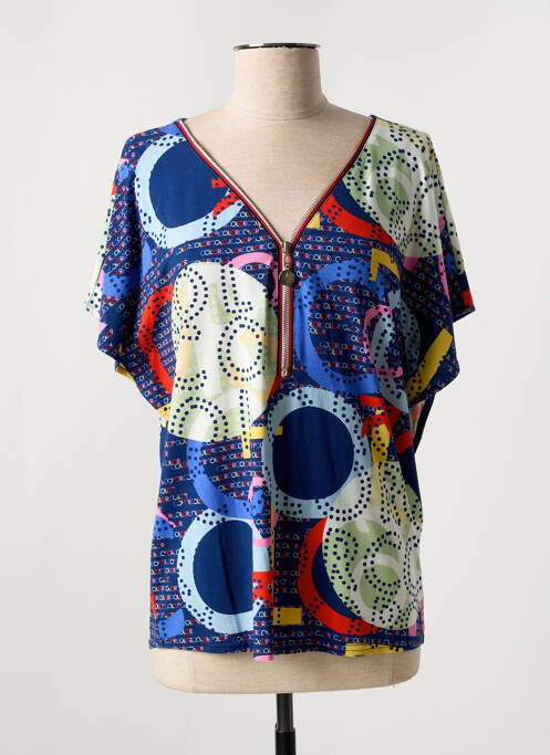 T-shirt bleu VANGO pour femme