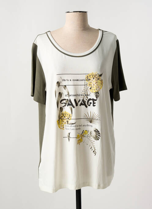 T-shirt vert JAZZ pour femme