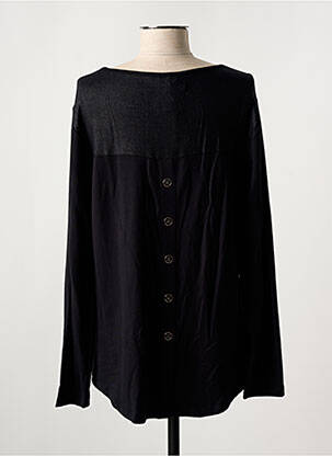 T-shirt manches longues manches longues noir DOLCEZZA femme