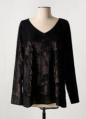 Blouse noir JAZZ pour femme seconde vue