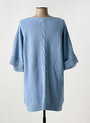 Pull tunique bleu MARINA V pour femme seconde vue