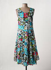 Robe longue bleu DRESS ADDICT pour femme seconde vue