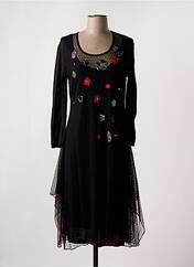 Robe longue noir FIGURE LIBRE pour femme seconde vue