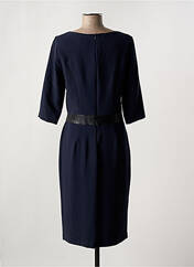 Robe mi-longue bleu FEMMES JE VOUS AIME pour femme seconde vue