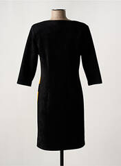 Robe mi-longue noir HALOGENE pour femme seconde vue