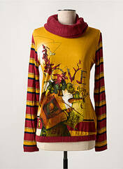 Top jaune MISS SIDECAR pour femme seconde vue