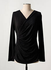 Top noir MAILLE LOVE pour femme seconde vue