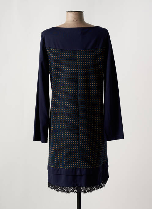 Robe courte bleu MISS SIDECAR femme