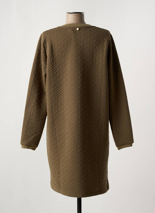 Robe courte vert ÉTYMOLOGIE pour femme