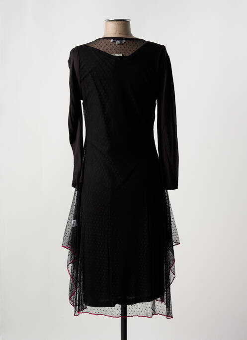 Robe longue noir FIGURE LIBRE pour femme