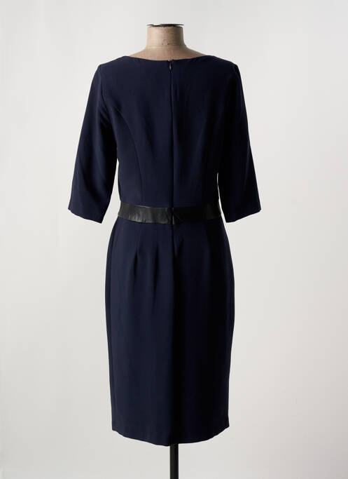 Robe mi-longue bleu FEMMES JE VOUS AIME pour femme