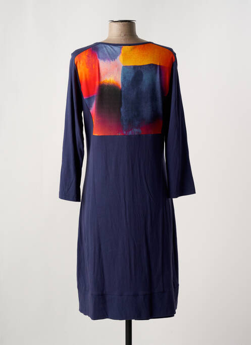 Robe mi-longue bleu FIGURE LIBRE pour femme