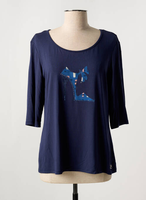 Top bleu DIVAS pour femme