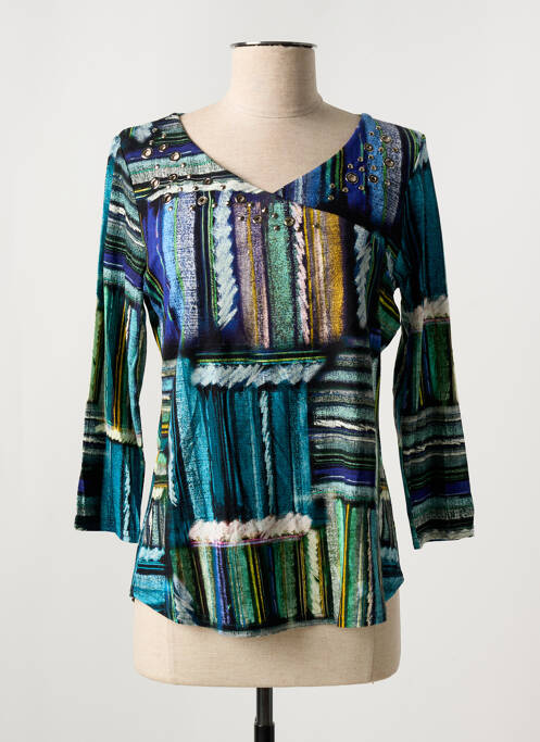 T-shirt bleu VANGO pour femme