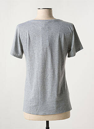 T-shirt imprimé fantaisie manches courtes gris ALEXE femme