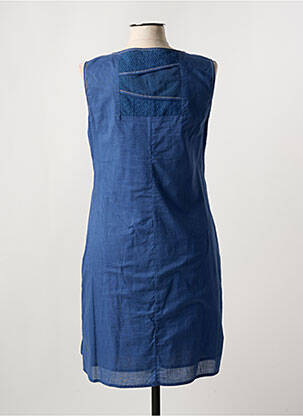 Robe mi-longue sans manche sans manche bleu FIGURE LIBRE femme
