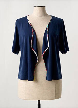 Veste casual bleu JEAN DELFIN femme