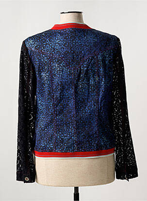 Veste casual poches bleu FILIPINE LAHOYA femme