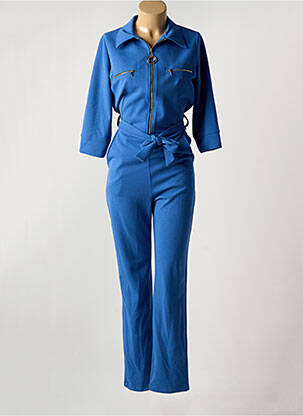 Combi-pantalon bleu HALOGENE pour femme