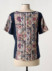 T-shirt bleu FIGURE LIBRE pour femme seconde vue