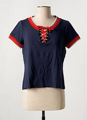 T-shirt bleu FILIPINE LAHOYA pour femme seconde vue