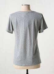 T-shirt gris ALEXE pour femme seconde vue